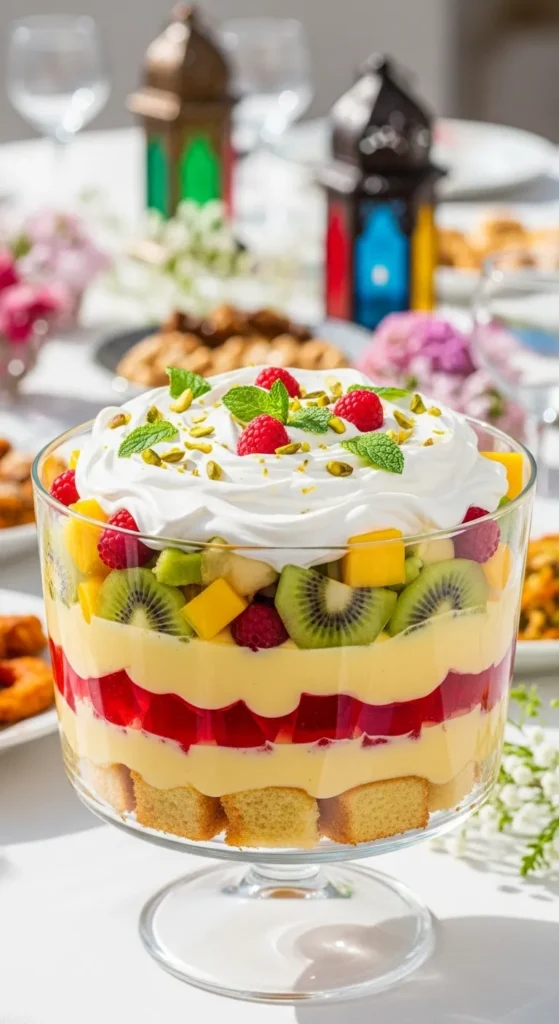 Custard Fruit Trifle