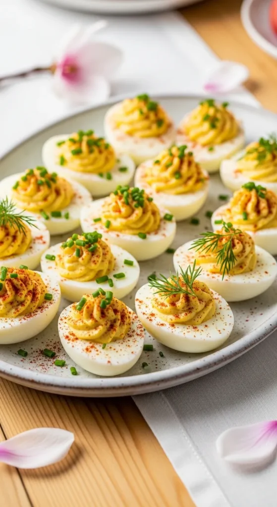 Deviled Eggs with Fresh Herbs