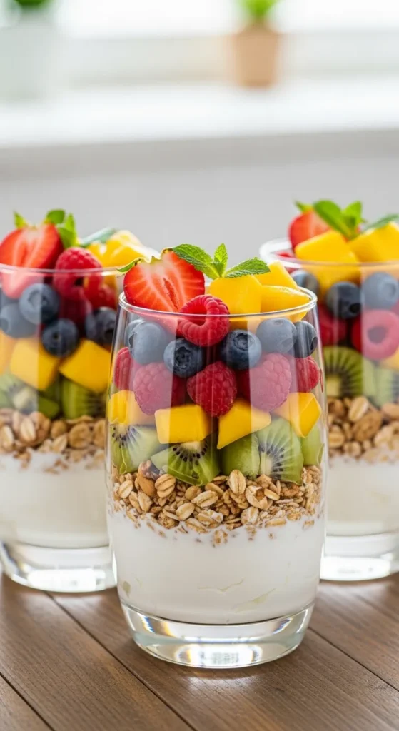 Fresh Fruit Parfaits