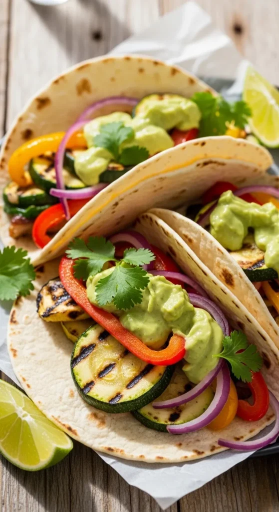 Grilled Veggie Tacos