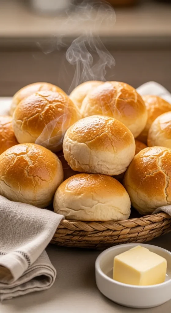 Honey Butter Dinner Rolls