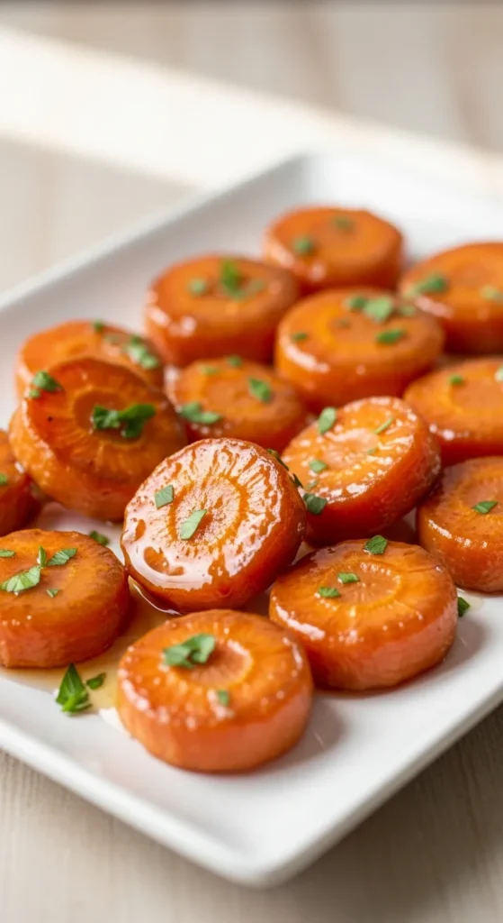 Honey Glazed Carrot Bites