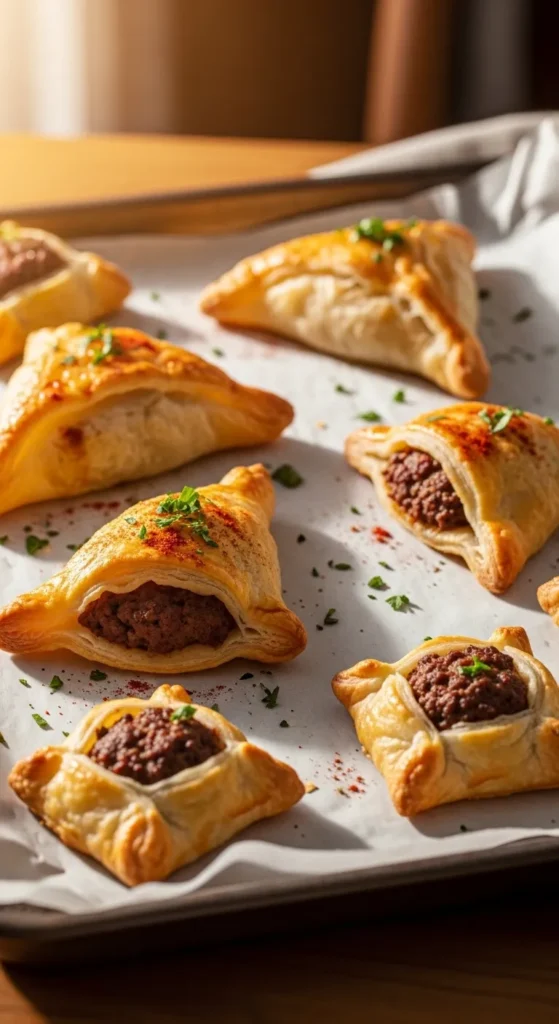 Keema Puff Pastries