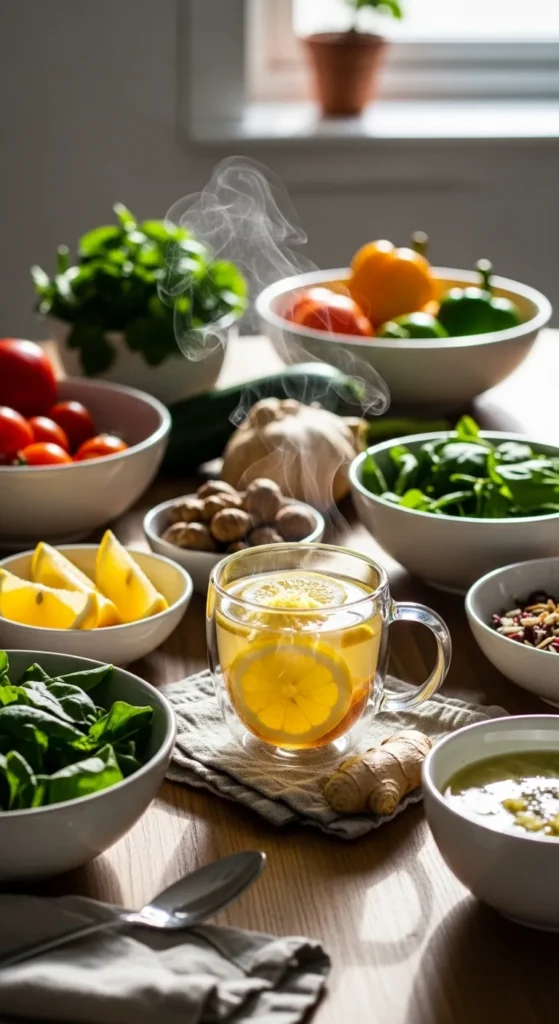 Lemon Ginger Morning Tonic