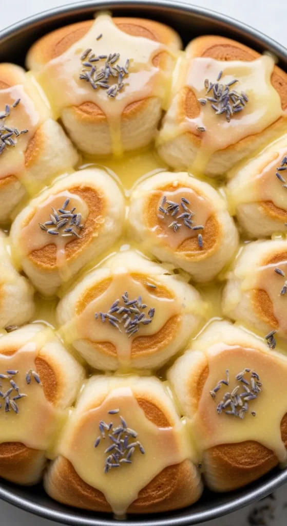 Lemon Lavender Rolls