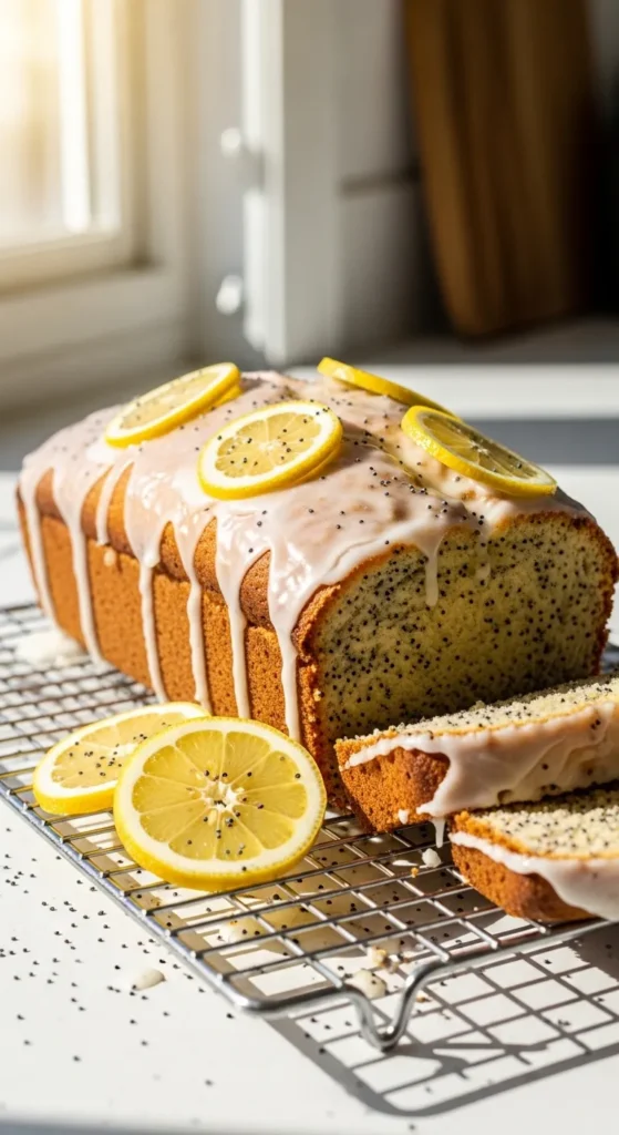Lemon Poppy Seed Spring Loaf