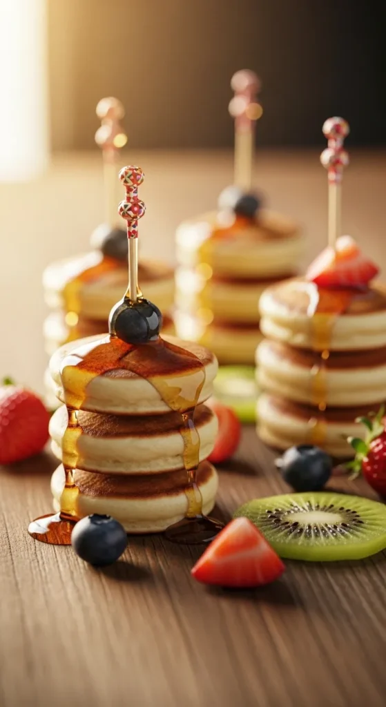 Mini Pancake Stacks