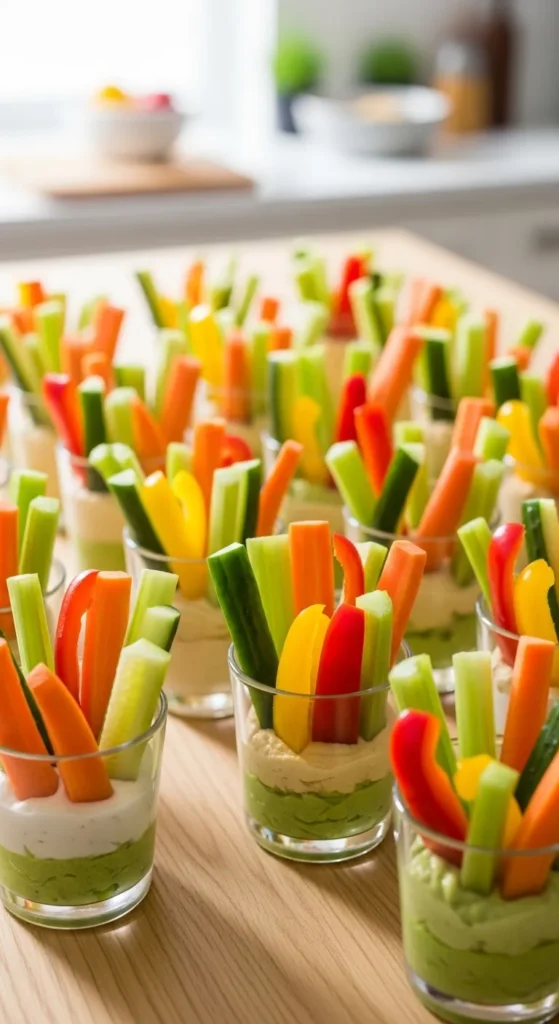 Mini Veggie Cups