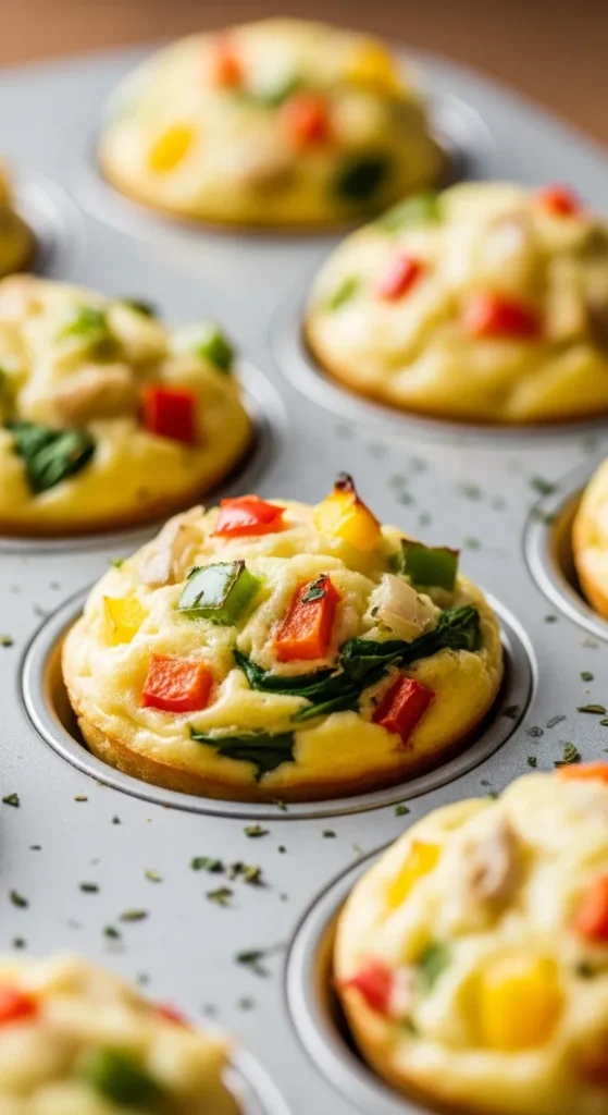 Mini Veggie Egg Muffins