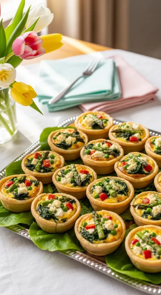 Mini Veggie Quiches