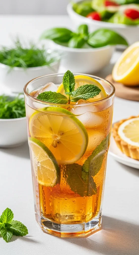 Mint Lemon Iced Tea