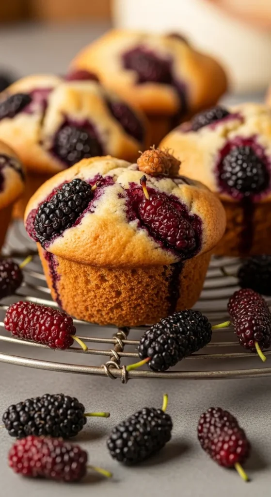 Mulberry Muffins