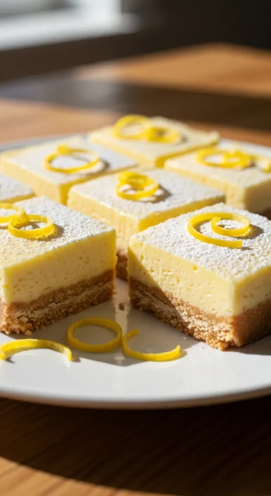 No Bake Lemon Bars