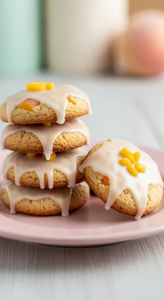 Peach Cream Cookies