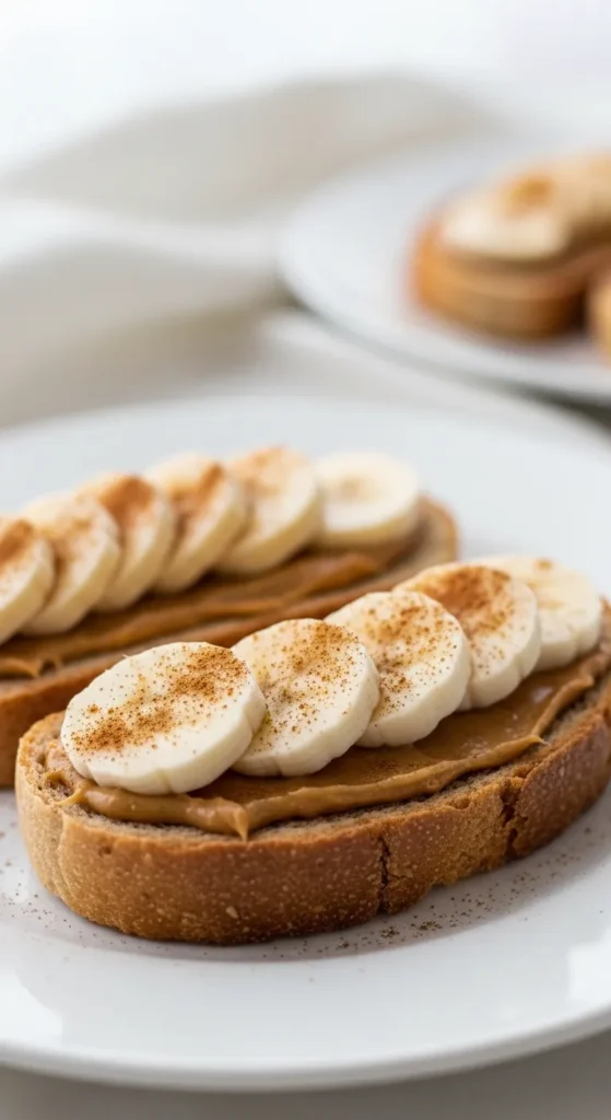 Peanut Butter Banana Toast