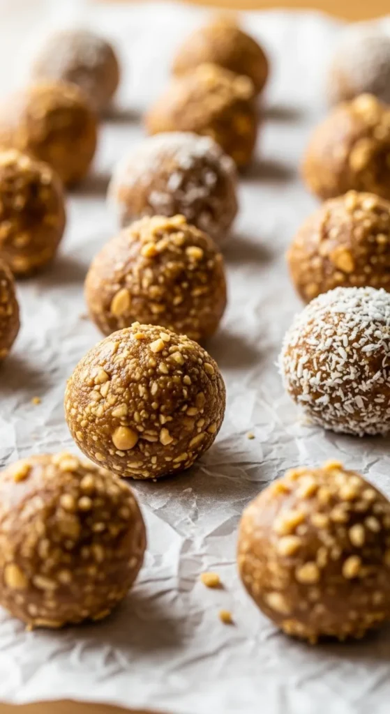 Peanut Butter Oat Energy Balls