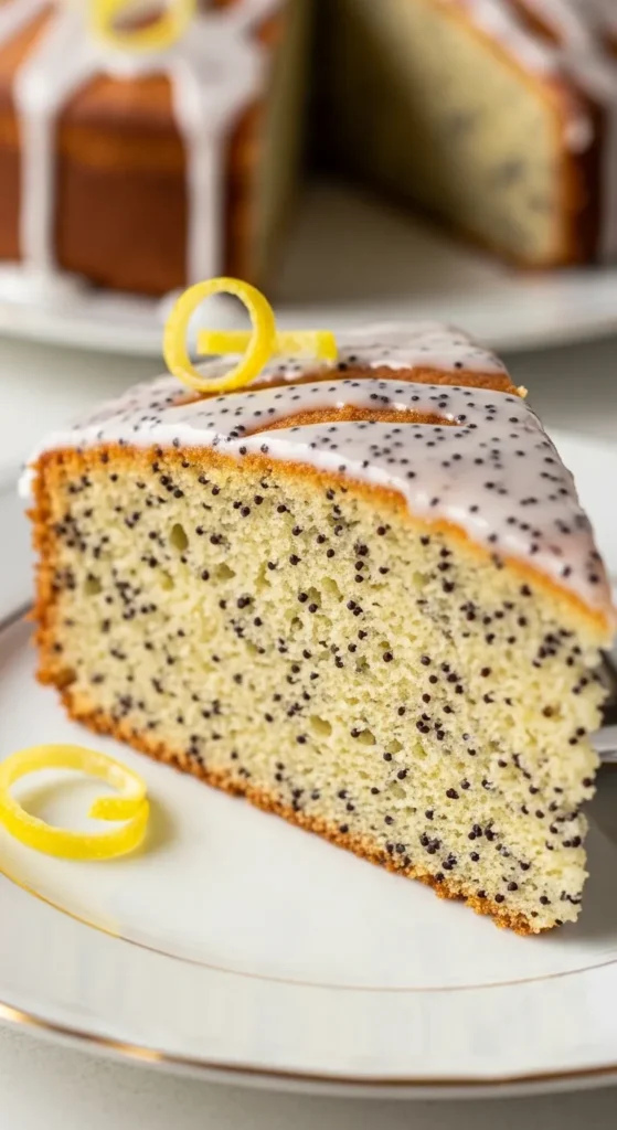  Poppy Seed Lemon Cake