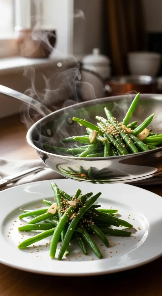 Quick Sauteed Green Beans