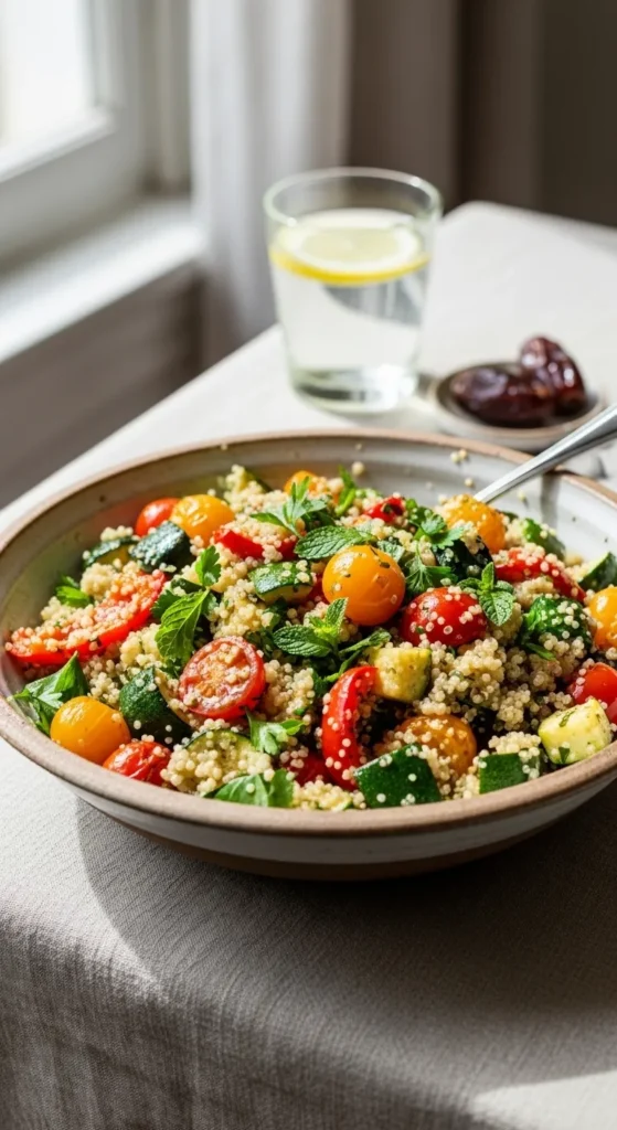 Quinoa and Roasted Vegetable Salad