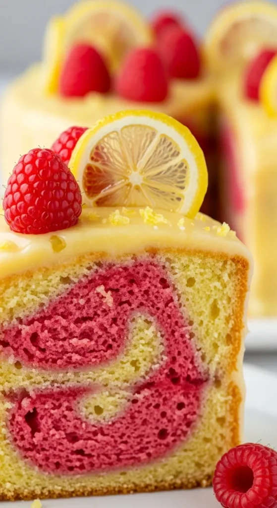 Raspberry Lemonade Cake