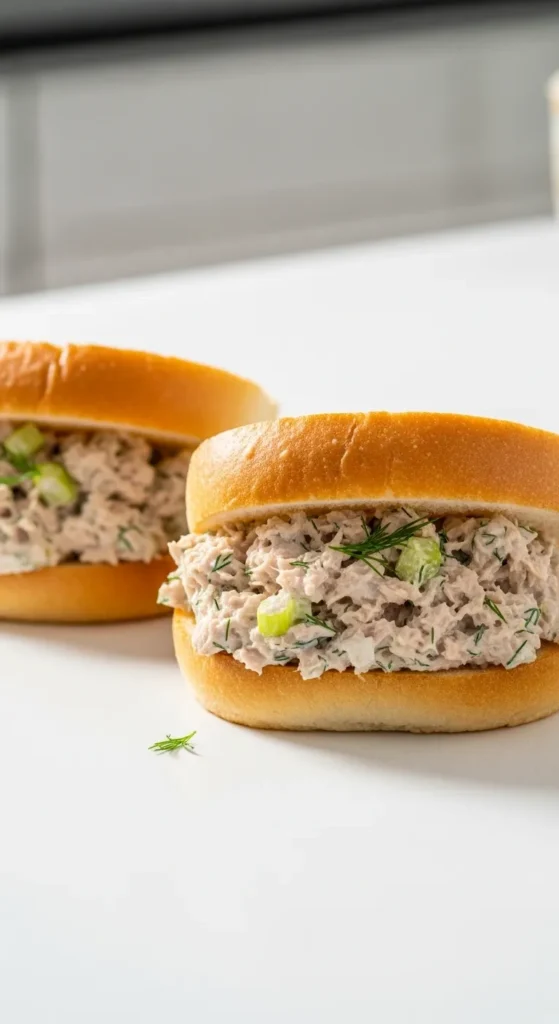 Simple Tuna Salad Sandwiches