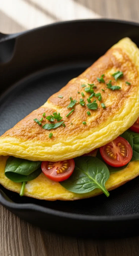 Simple Veggie Omelet