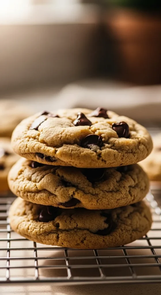 Soft Chocolate Chip Spring Cookies