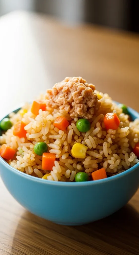 Soft Veggie Fried Rice