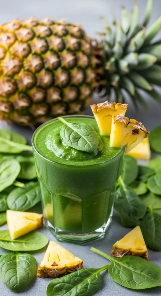 Spinach Pineapple Smoothie