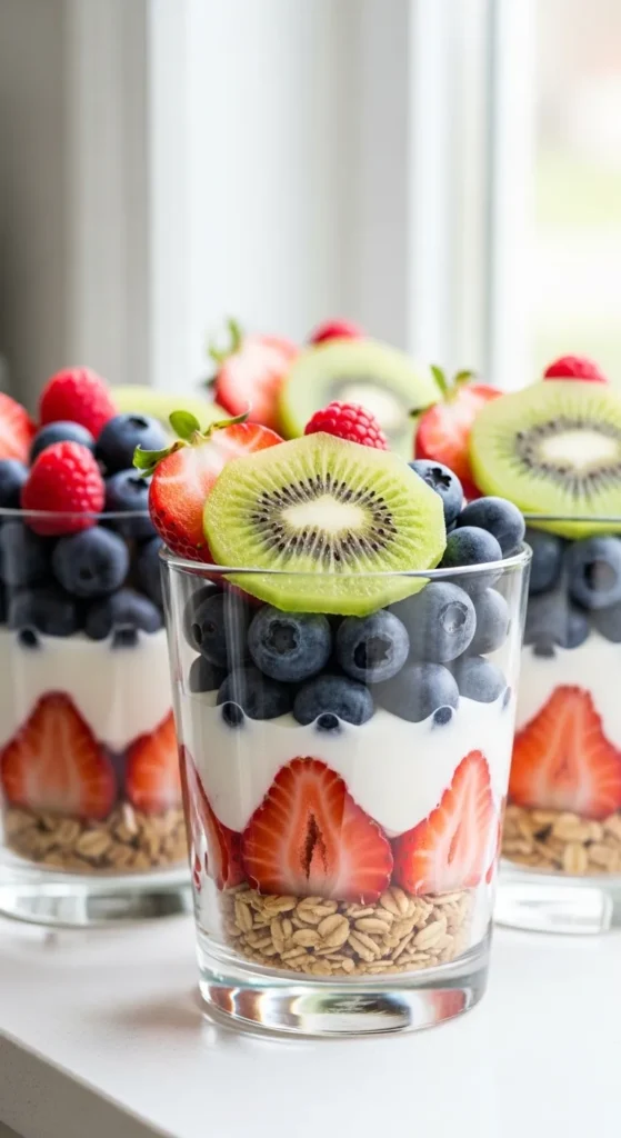 Spring Fruit and Yogurt Parfait