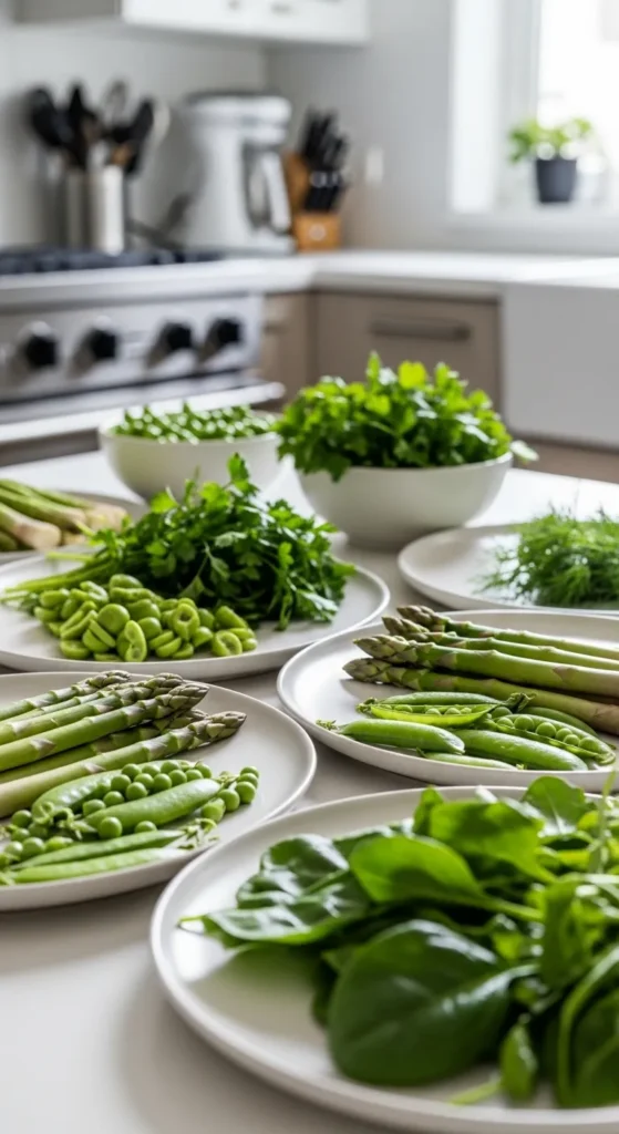 Spring Green Veg Recipes