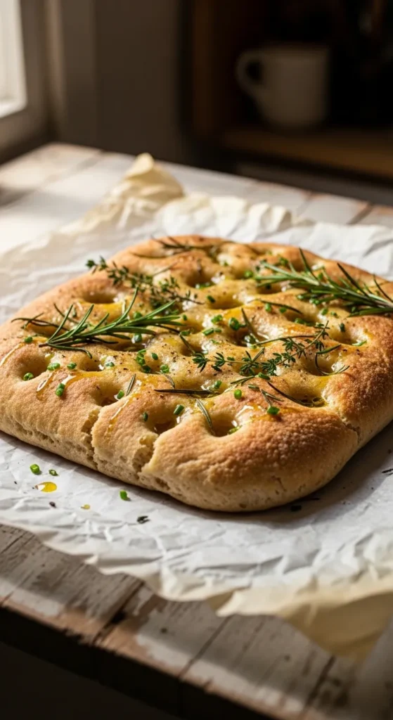 Spring Herb Focaccia