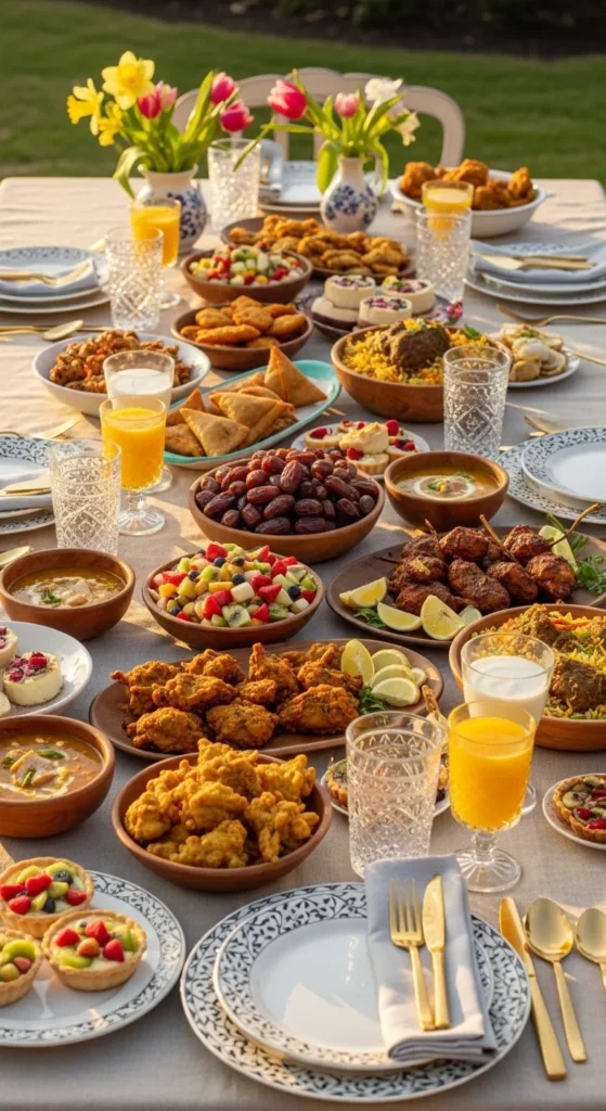 Spring Iftar Dishes
