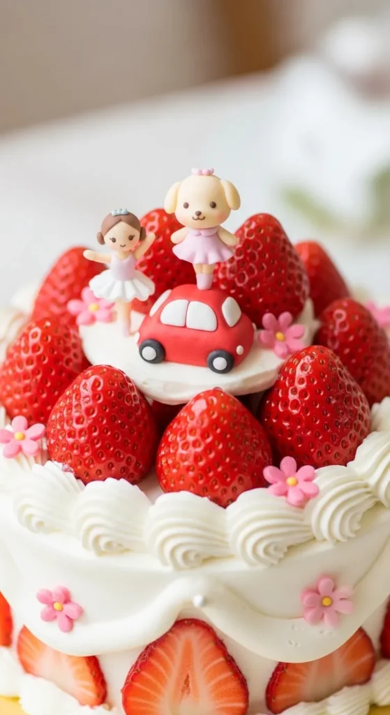 Strawberry Shortcake Celebration Cake