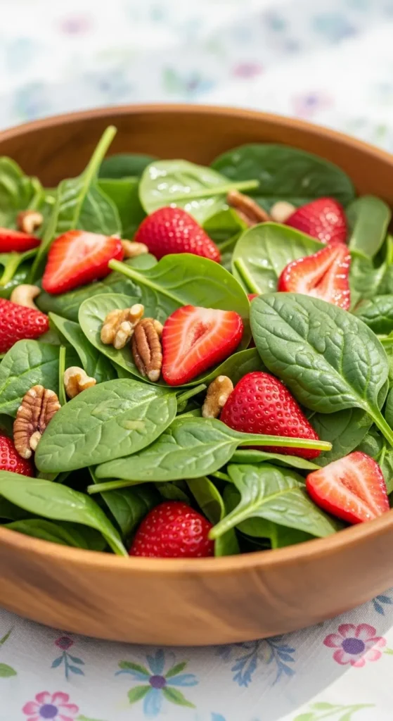 Strawberry Spinach Salad