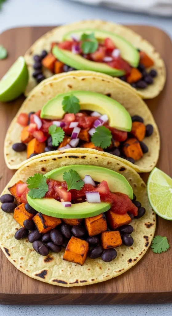 Sweet Potato and Black Bean Tacos