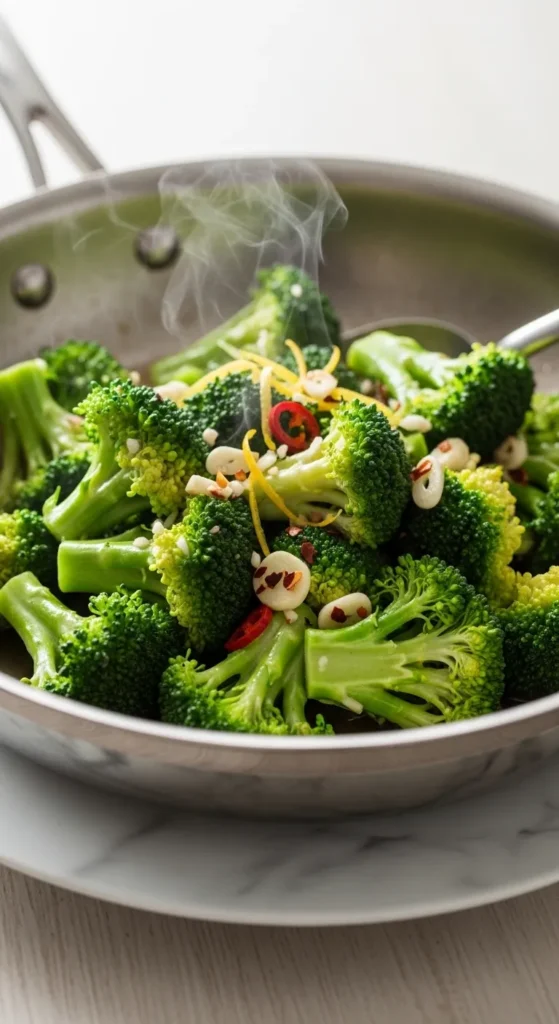 Zesty Lemon Broccoli Stir Fry