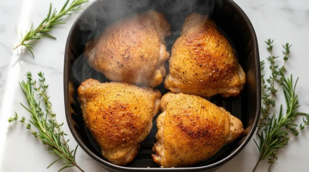 23 Viral Chicken Thigh Recipes for Air Fryer Meals With Crispy Results
