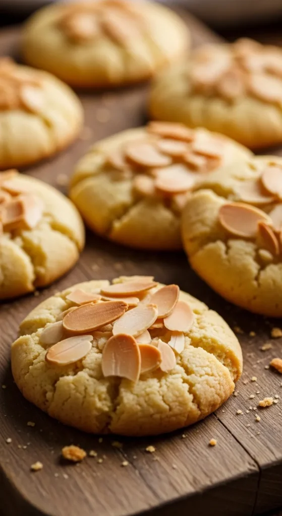  Almond Chocolate Chip Cookies