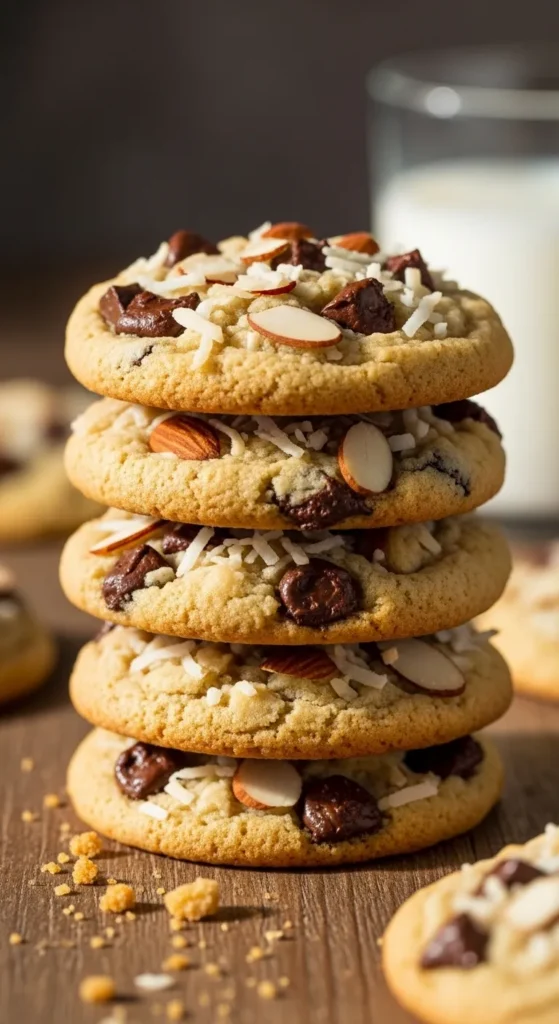 Almond Joy Inspired Cookies