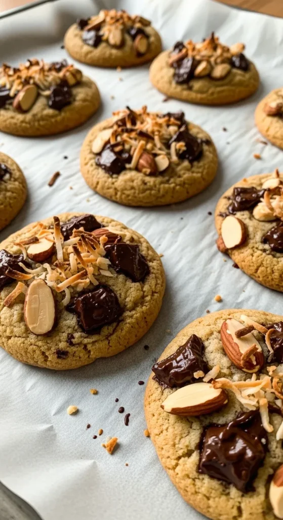 Almond Joy-Style Cookies