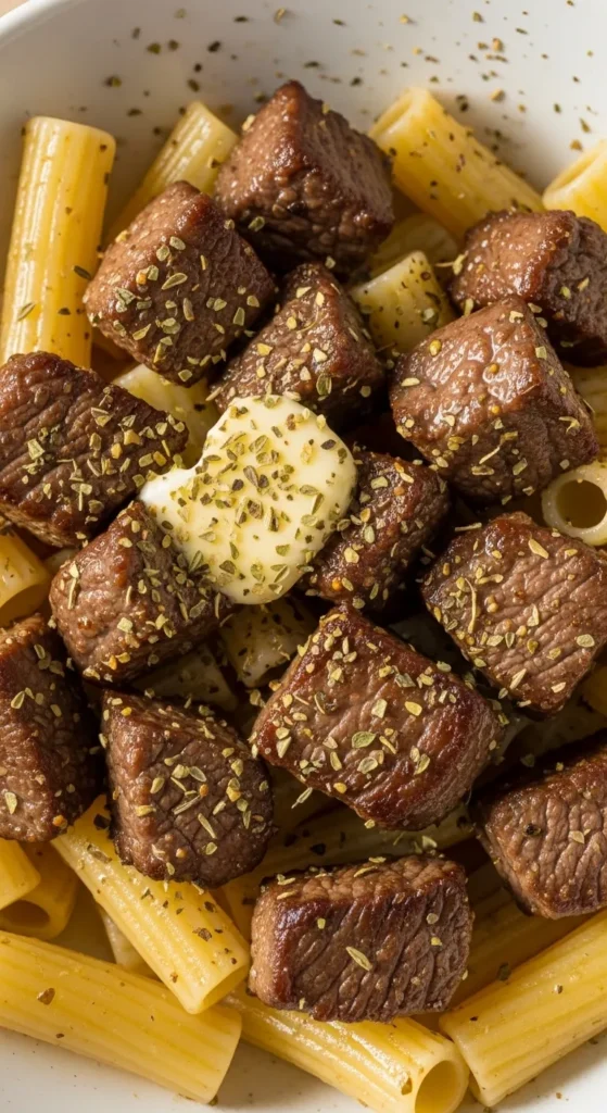  Beef Herb Butter Pasta