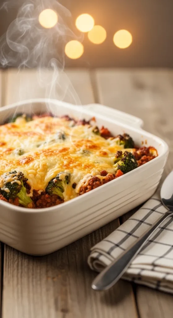  Beef and Broccoli Bake