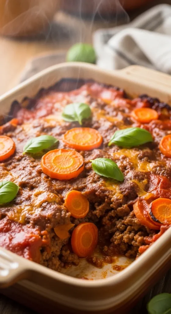 Beef and Carrot Bake