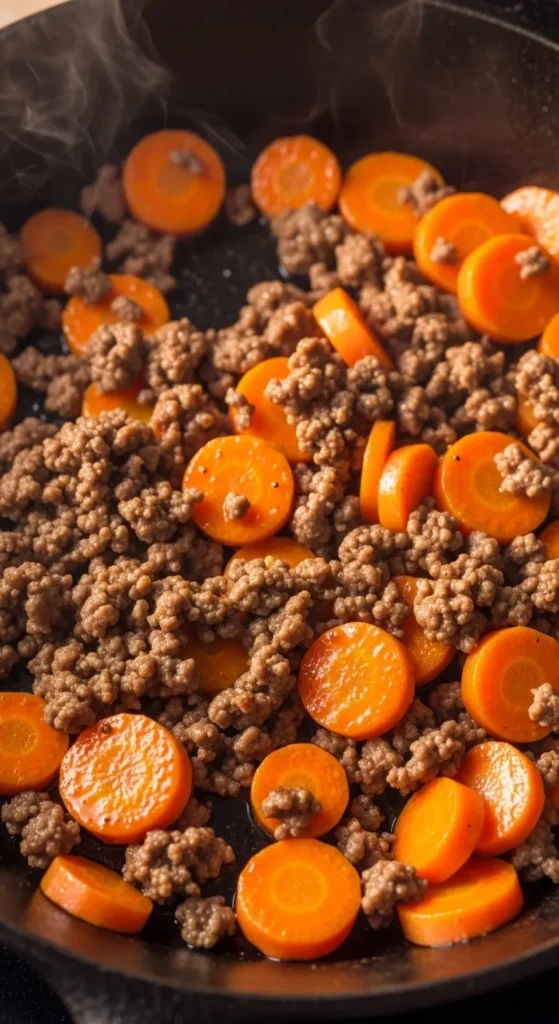 Beef and Carrot Skillet
