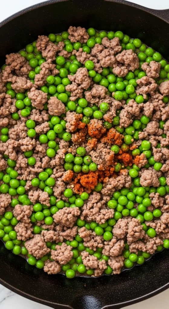 Beef and Pea Stir Fry