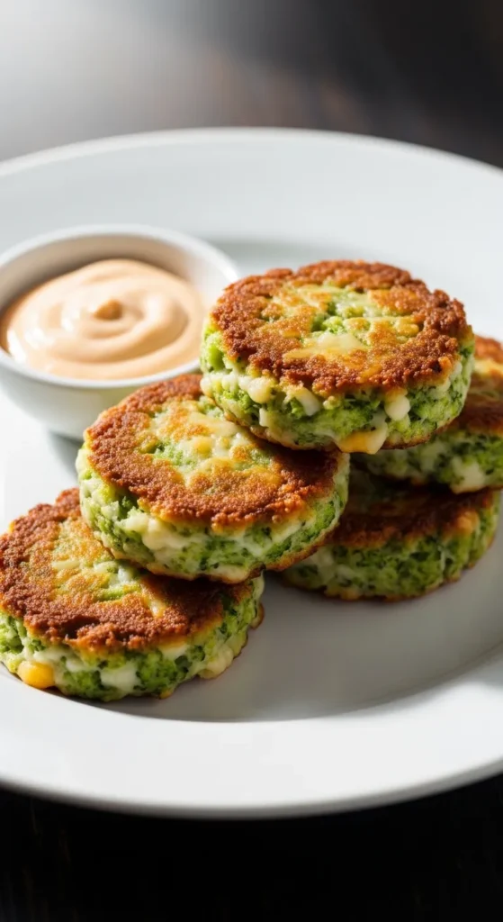 Cheesy Broccoli Bites