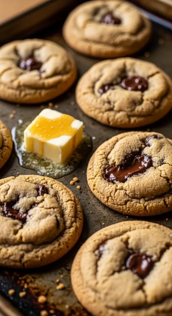 Chewy Brown Butter Chocolate Chip Cookies