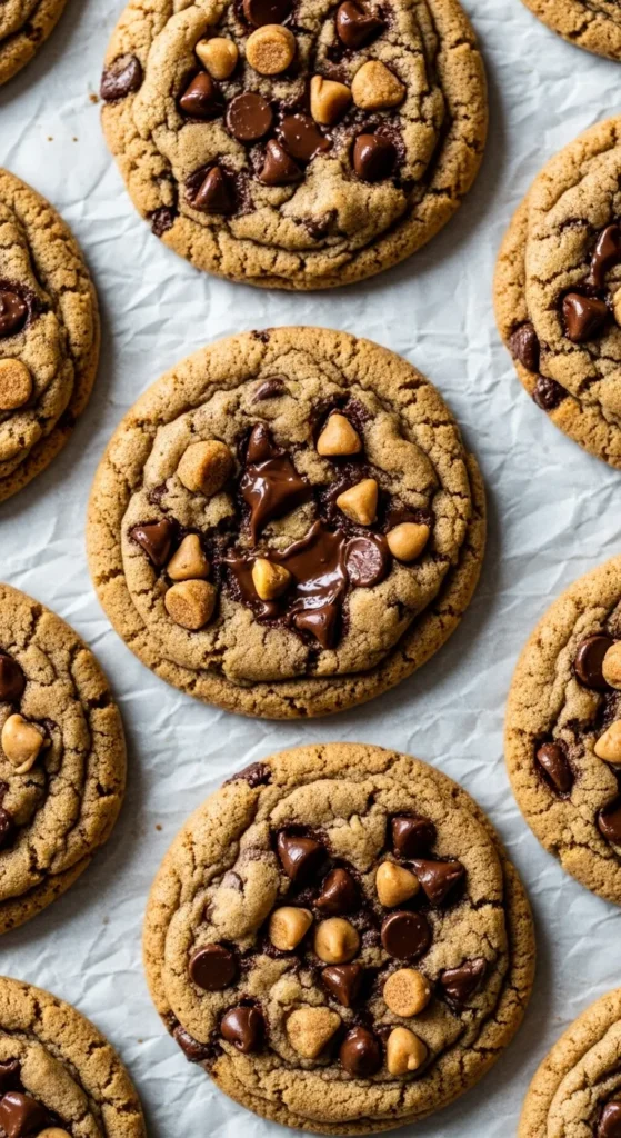 Chewy Chocolate Chip Cookies with Cinnamon Chips