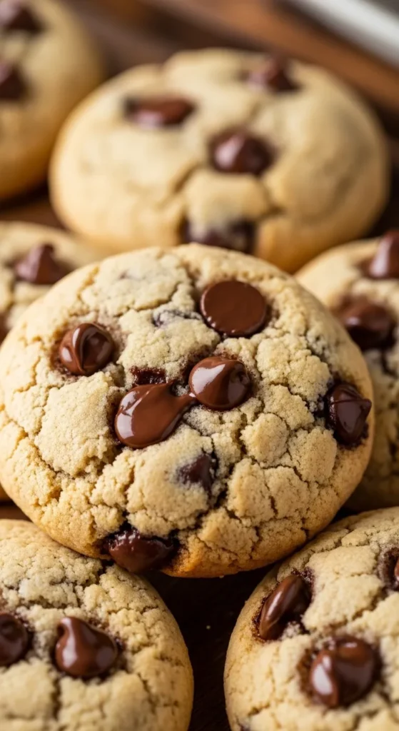 Chewy Chocolate Chip Cookies with Greek Yogurt